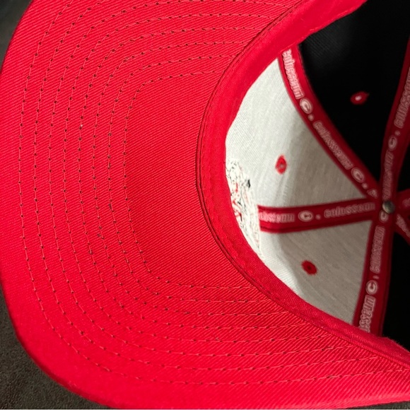 Colosseum Maryland Terrapins Black Cap with Red Logo Size 71/8 NWT - Picture 7 of 7